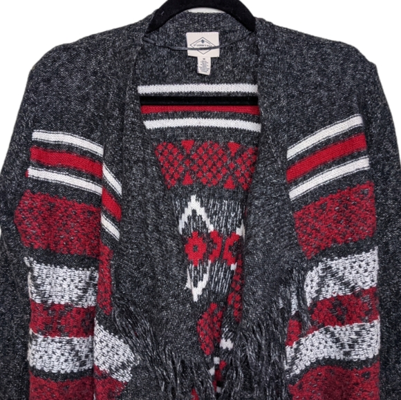 St. John's Bay Open Front Cardigan – Size M ❤️🖤🤍 - Picture 5 of 6